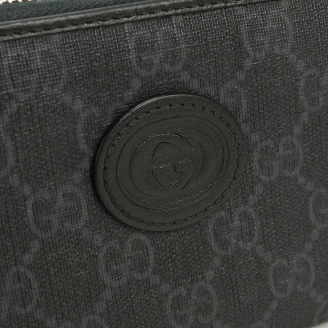 Gucci(グッチ)のグッチ GUCCI 長財布ラウンドファスナー メンズ 673003 92TCN 1000 インターロッキングG ジップアラウンドウォレット メンズのファッション小物(長財布)の商品写真