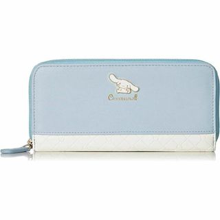 【訳あり★40％OFF】シナモロール　ラウンドファスナー　長財布　サンリオ　WH