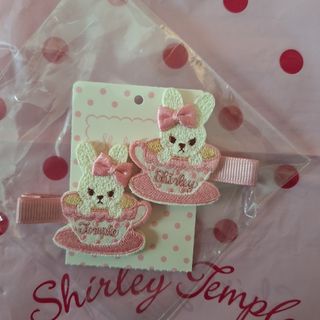 Shirley Temple - 新品未使用シャーリーテンプルうさぎヘアクリップ