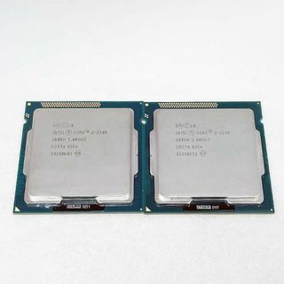 ≪INTEL Core i3-3240 2個セット≫(PCパーツ)