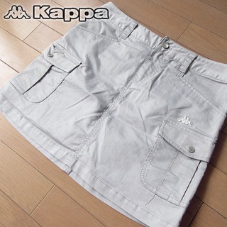 カッパ(Kappa)の美品 9(M位) kappa カッパゴルフ スカート グレー(ウエア)