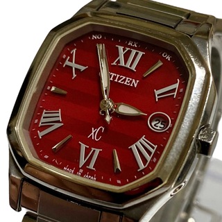 シチズン(CITIZEN)の美品　CITIZEN シチズン　電波時計　クロスシー　エコドライブ　腕時計(腕時計)