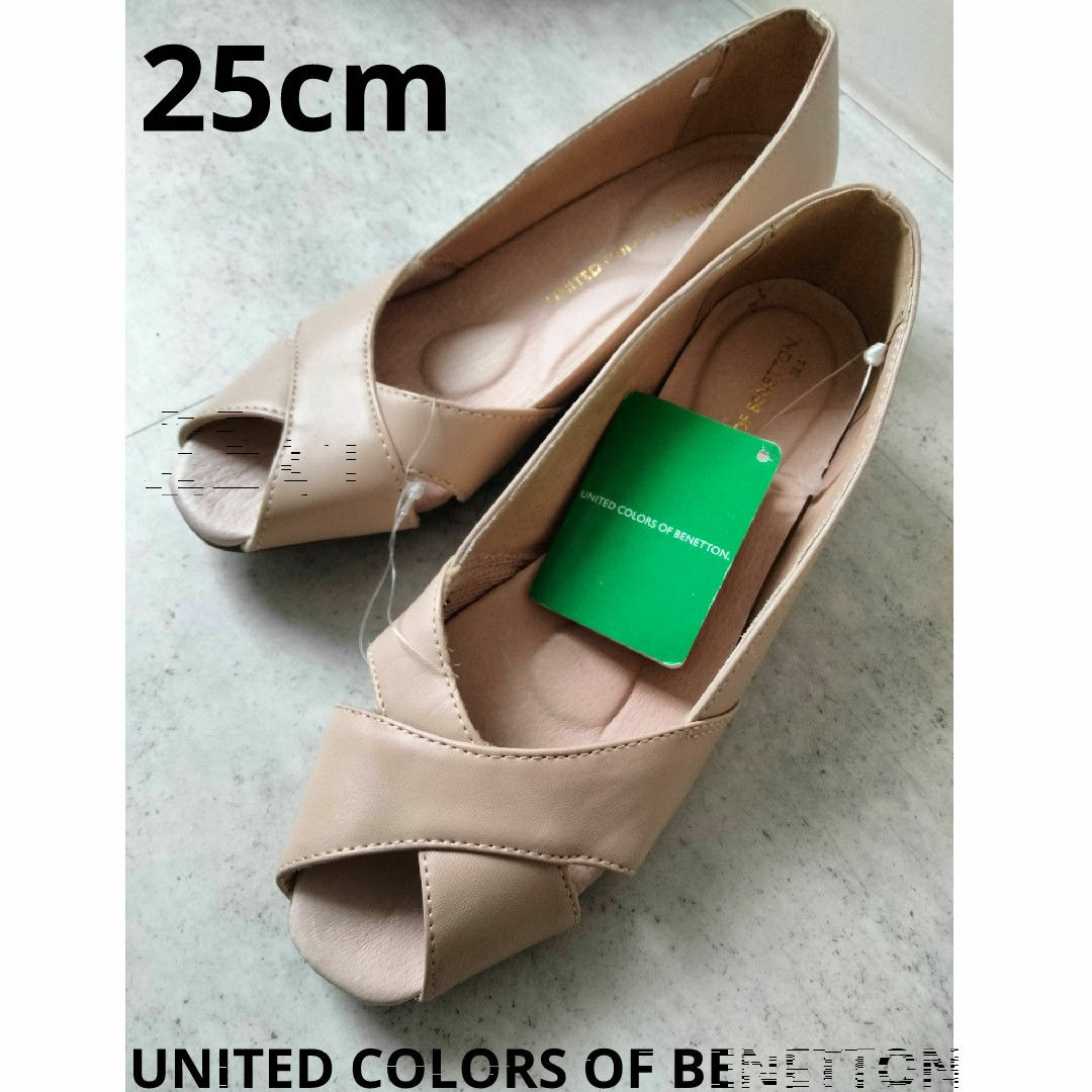 UNITED COLORS OF BENETTON.(ユナイテッドカラーズオブベネトン)の【新品】UNITED COLORS OF BENETTON★ミュール 25㎝ レディースの靴/シューズ(ミュール)の商品写真