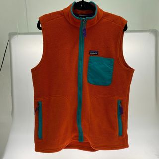 パタゴニア(patagonia)の§§Patagonia パタゴニア ★ カーステンスフリースベスト★ ベスト  メンズ衣料 25680FA13 オレンジ(ベスト)