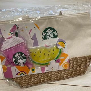 スターバックス(Starbucks)のトート　未開封　スタバ　保冷剤　保冷トート(トートバッグ)