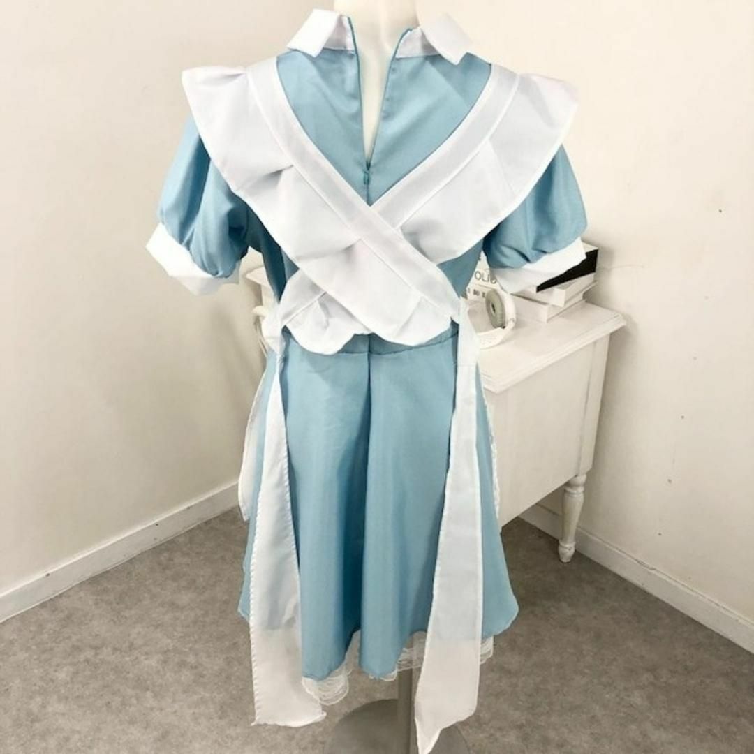 新品　アリスコスプレ　不思議の国のアリスコスプレ　メイドコスプレ エンタメ/ホビーのコスプレ(衣装一式)の商品写真