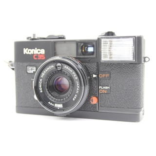 【返品保証】 コニカ KONICA C35 EF HEXANON 38mm F2.8 コンパクトカメラ  s8670(フィルムカメラ)