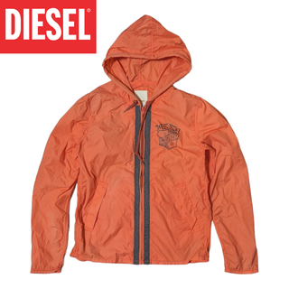 ディーゼル(DIESEL)のDIESEL オレンジ ナイロンジャケット パッカブル(ナイロンジャケット)