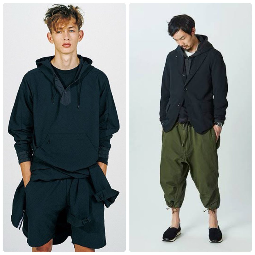 nanamica(ナナミカ)のnanamica 17SS Alphadry Smock-Black/M メンズのトップス(パーカー)の商品写真