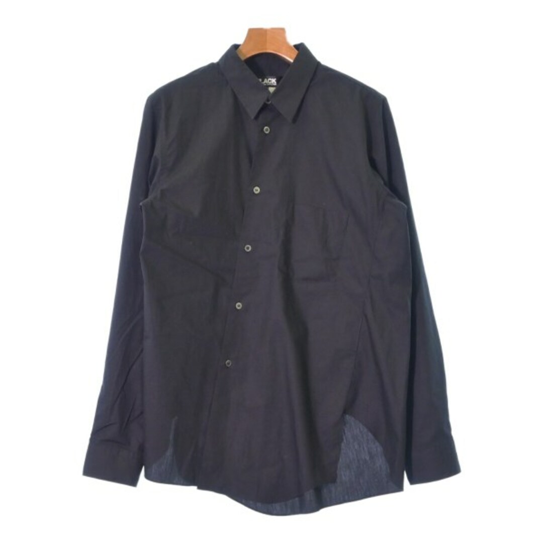 BLACK COMME des GARCONS(ブラックコムデギャルソン)のBLACK COMME des GARCONS カジュアルシャツ XL 黒 【古着】【中古】 メンズのトップス(シャツ)の商品写真