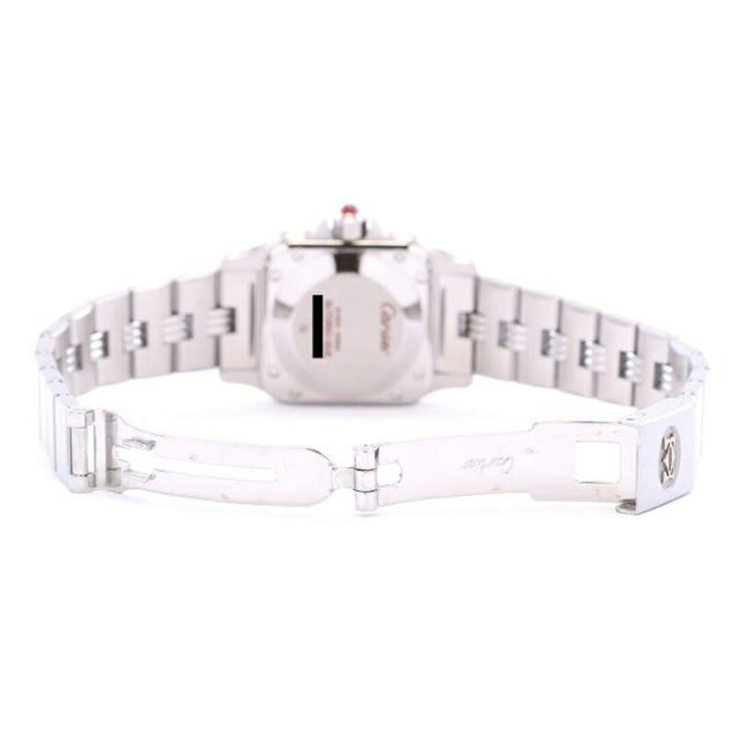 Cartier(カルティエ)の【OH済】 カルティエ 【CARTIER】 サントスカレSM / サントスガルベSM 46168281 (9011) レディース ボルドー (ガーネット) ステンレススティール 腕時計 時計 SANTOS CARREE SMALL MODEL / SANTOS GALBEE SMALL MODEL BORDEAUX (GARNET) SS 【中古】  レディースのファッション小物(腕時計)の商品写真