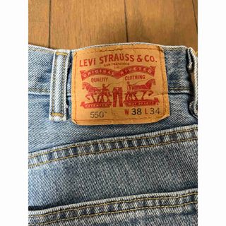 リーバイス(Levi's)のLevi’s 550 38 34 ライトブルー リーバイス 550(デニム/ジーンズ)