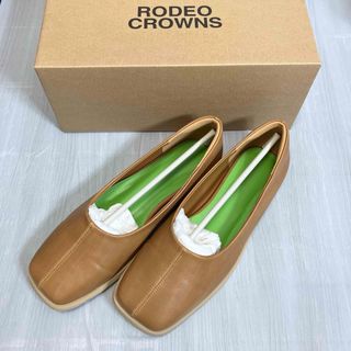 RODEO CROWNS WIDE BOWL - RCWB 新品未使用箱付 SQUARE PUMPS スクエアパンプス