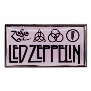 新品　レッド・ツェッペリン　Led Zeppelin　ピンブローチ ピンバッジ (ミュージシャン)