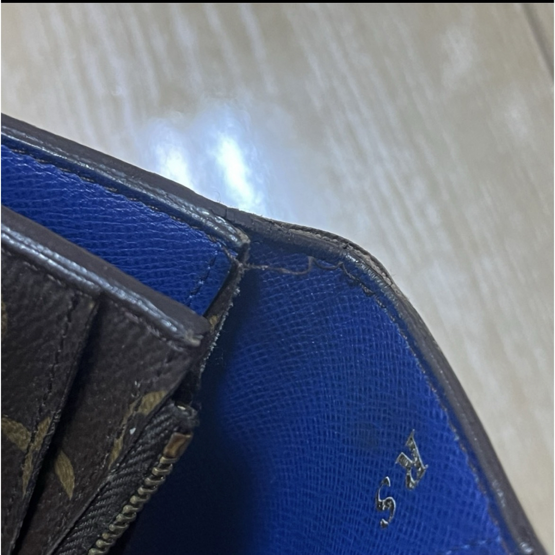 LOUIS VUITTON(ルイヴィトン)のLOUIS VUITTON ポルフォイユエミリー ブルー ルイ・ヴィトン レディースのファッション小物(財布)の商品写真