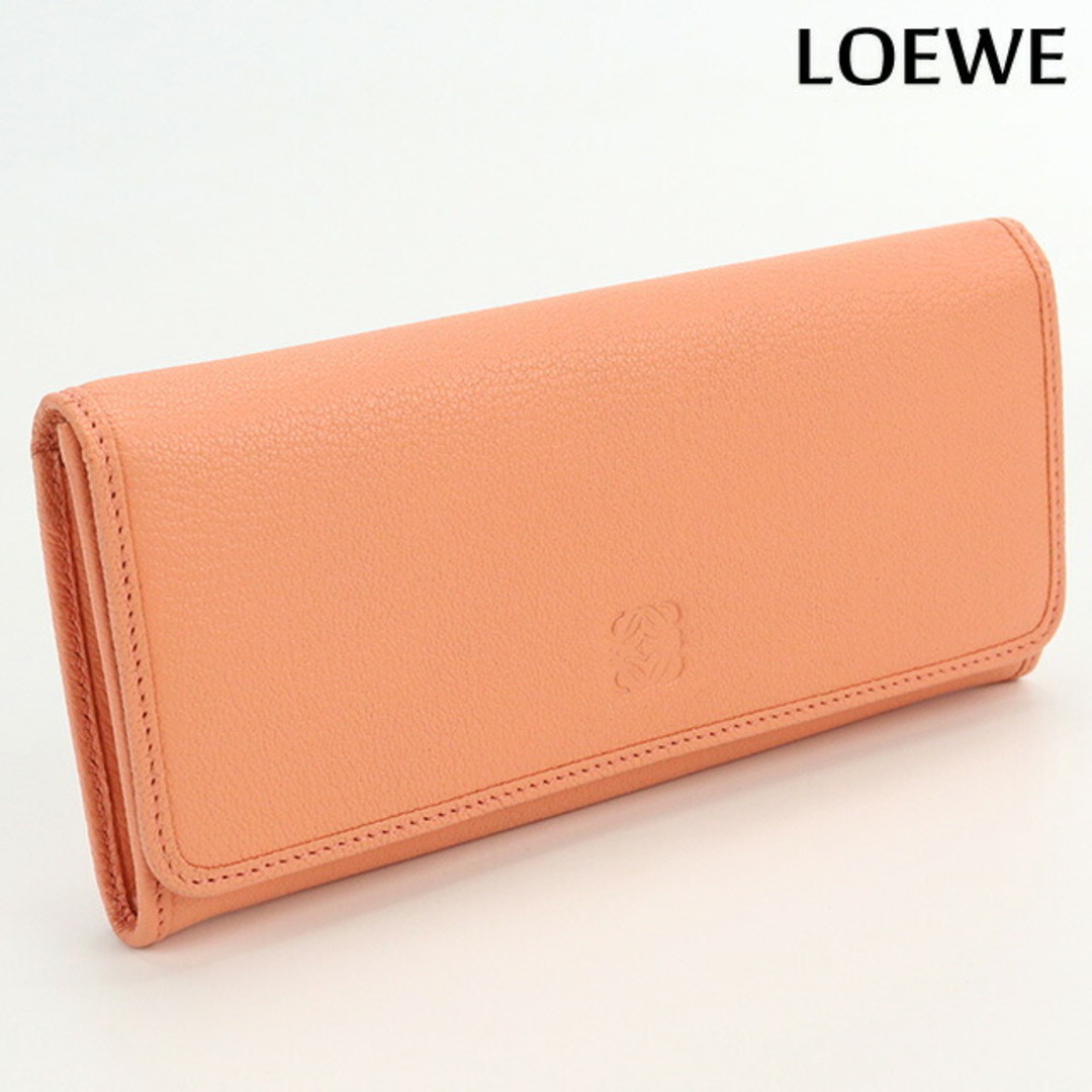 LOEWE(ロエベ)のロエベ LOEWE 長財布ニ折小銭入付き レディース アナグラム 二つ折り長財布 レディースのファッション小物(財布)の商品写真