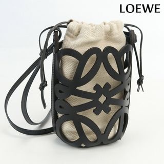 ロエベ(LOEWE)のロエベ LOEWE 斜め掛け ショルダーバッグ レディース C922Y62X07 アナグラム カットアウト ポケット(ショルダーバッグ)