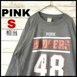 a14 US古着 ヴィクトリアズシークレットPINK スウェット ビッグロゴ(スウェット)