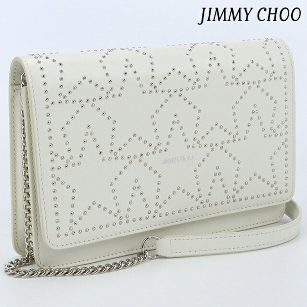 JIMMY CHOO(ジミーチュウ)のジミーチュウ JIMMY CHOO チェーンウォレット レディース チェーンウォレット レディースのファッション小物(その他)の商品写真