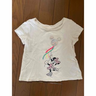 ベビーギャップ(babyGAP)のbaby GAP ミニーちゃんTシャツ　80cm(Ｔシャツ)