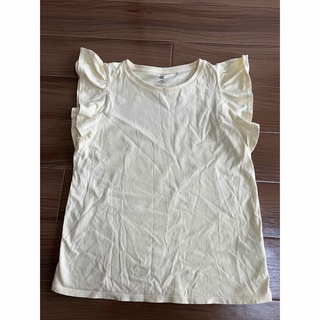 ユニクロ(UNIQLO)のイエロー　Tシャツ　ユニクロ　150cm(Tシャツ/カットソー)