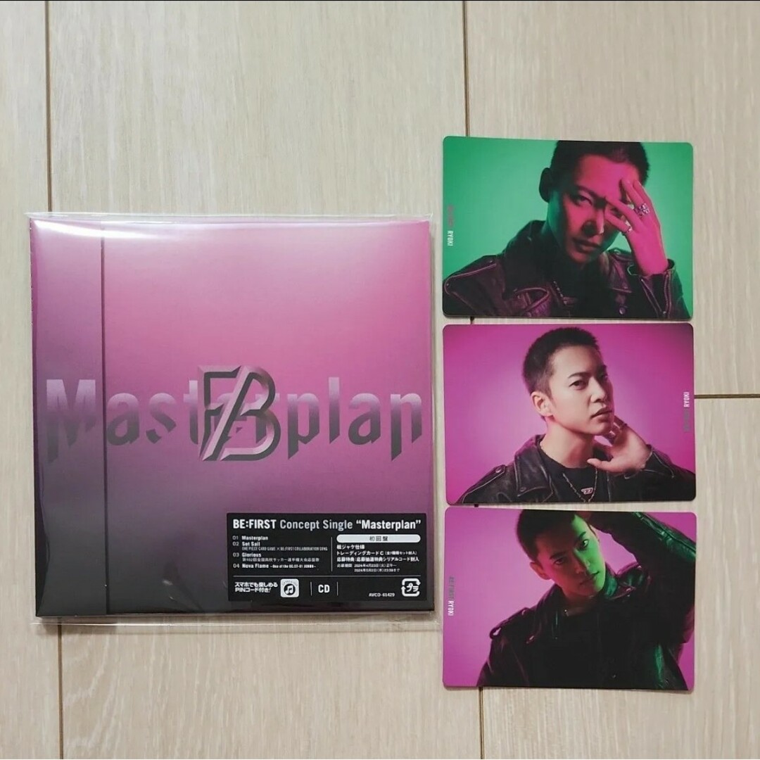 BE:FIRST Masterplan CD＆リョウキ トレカセット エンタメ/ホビーのタレントグッズ(ミュージシャン)の商品写真