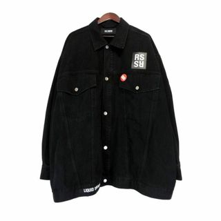 ラフシモンズ(RAF SIMONS)のラフシモンズ RAF SIMONS ■ 21SS 【 Oversized denim jacket 211-M723 】 オーバーサイズ デニム ジャケット　s2891(Gジャン/デニムジャケット)