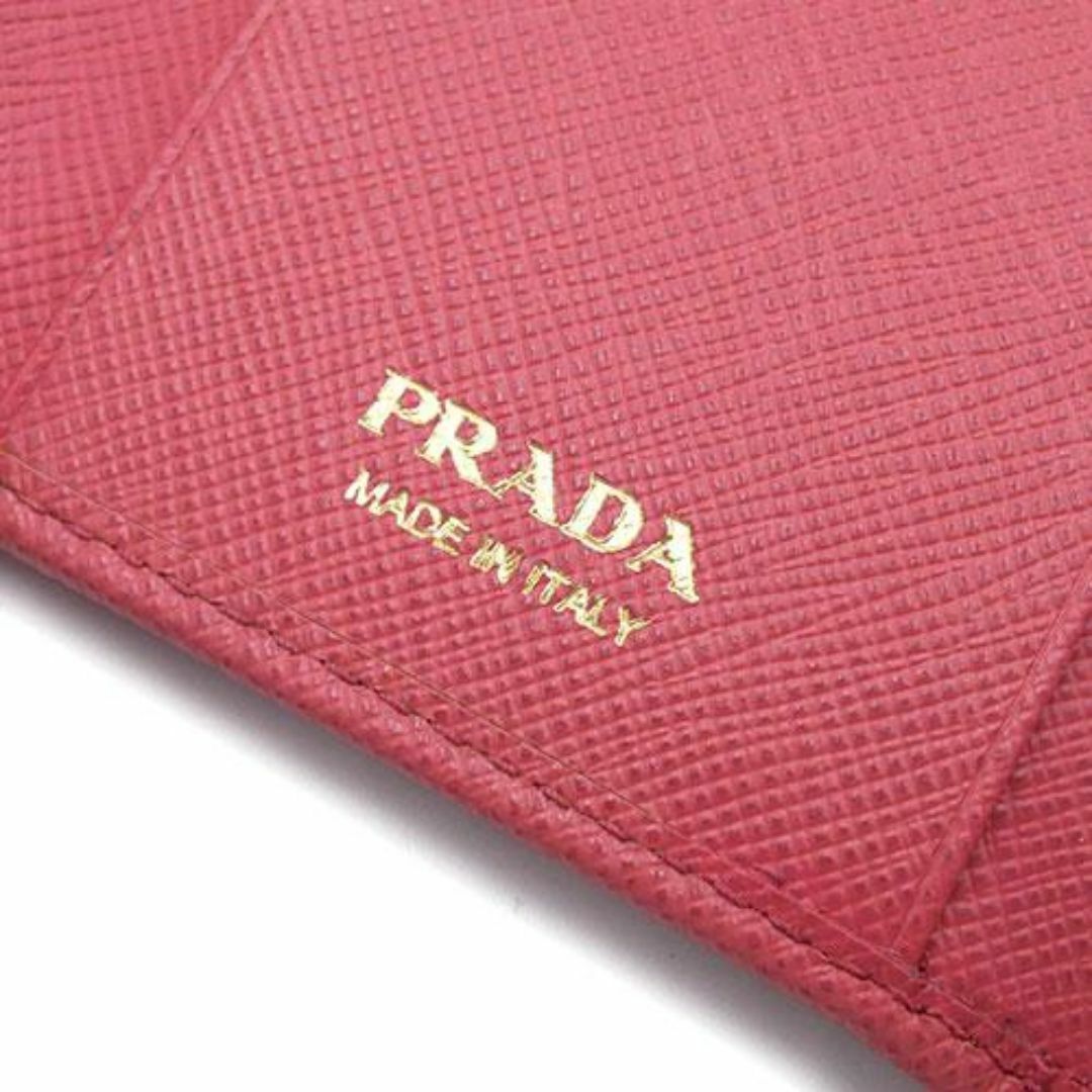 PRADA(プラダ)のプラダ キーケース PRADA サフィアーノ 5連 キーフック ピンク ペオニア レディース ゴールド金具 1PG222 OJ10269 レディースのファッション小物(キーケース)の商品写真