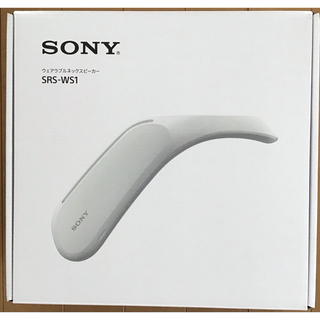 SONY - ソニー ウェアラブルネックスピーカー SRS-WS1(1個入)