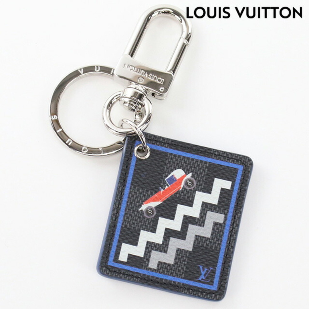 LOUIS VUITTON(ルイヴィトン)のルイヴィトン LOUIS VUITTON キーリング メンズ M00030 グラフィット イリュストレ アナプルナ メンズのファッション小物(キーケース)の商品写真