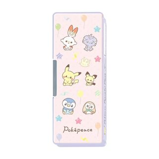 ポケモン　筆箱　両面　ポケピース柄(ペンケース/筆箱)