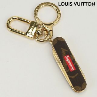 ルイヴィトン(LOUIS VUITTON)のルイヴィトン LOUIS VUITTON キーリング メンズ MP2071 シュプリームコラボ ポケットナイフ(キーケース)