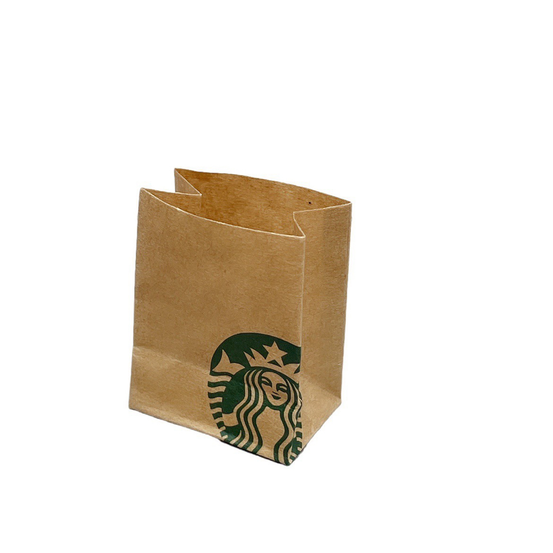 Starbucks Coffee(スターバックスコーヒー)のミニチュアドリンク　スターバックスコーヒー　カップドリンク　ペーパーバック ハンドメイドのおもちゃ(ミニチュア)の商品写真