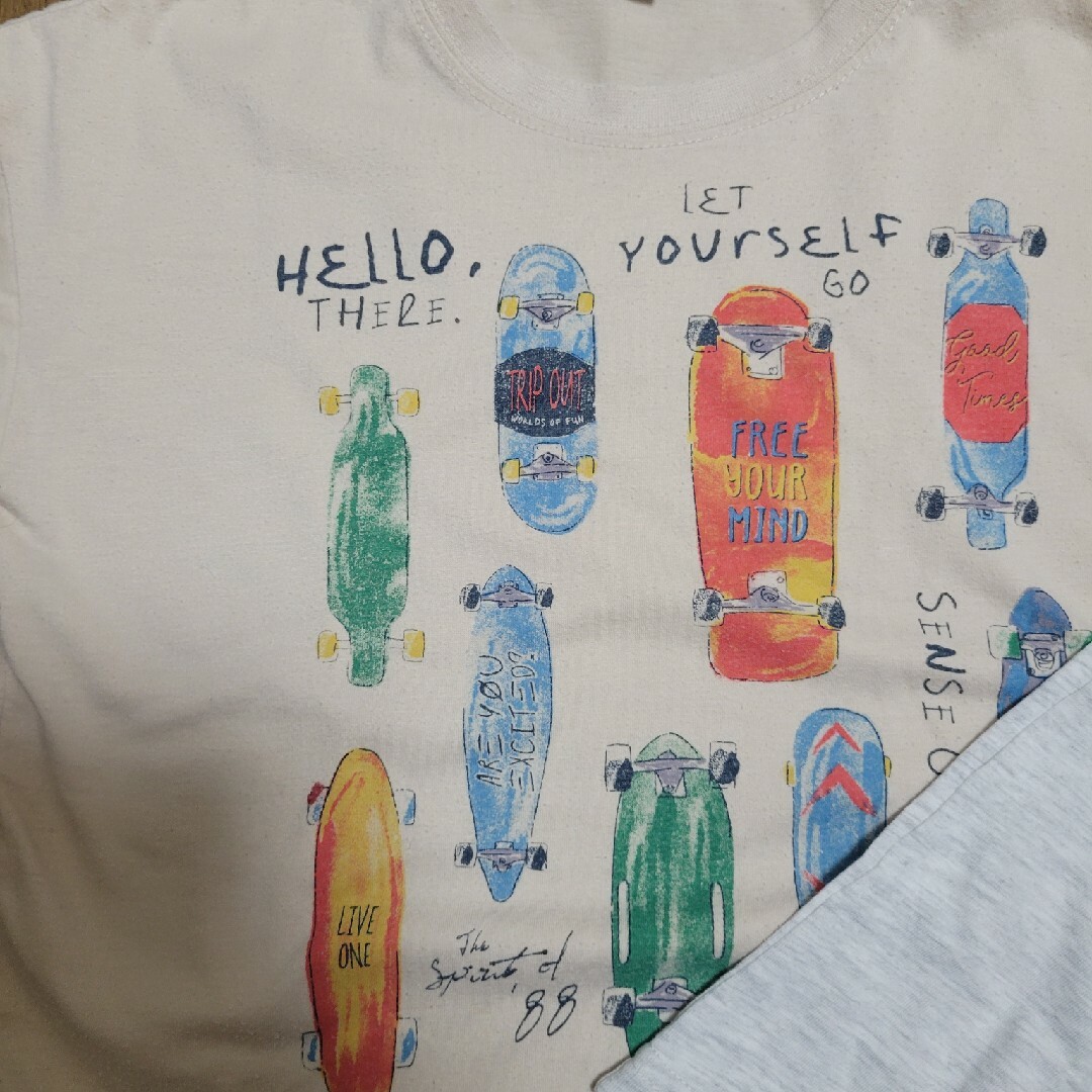 120サイズ　Tシャツ　２枚セット キッズ/ベビー/マタニティのキッズ服男の子用(90cm~)(Tシャツ/カットソー)の商品写真