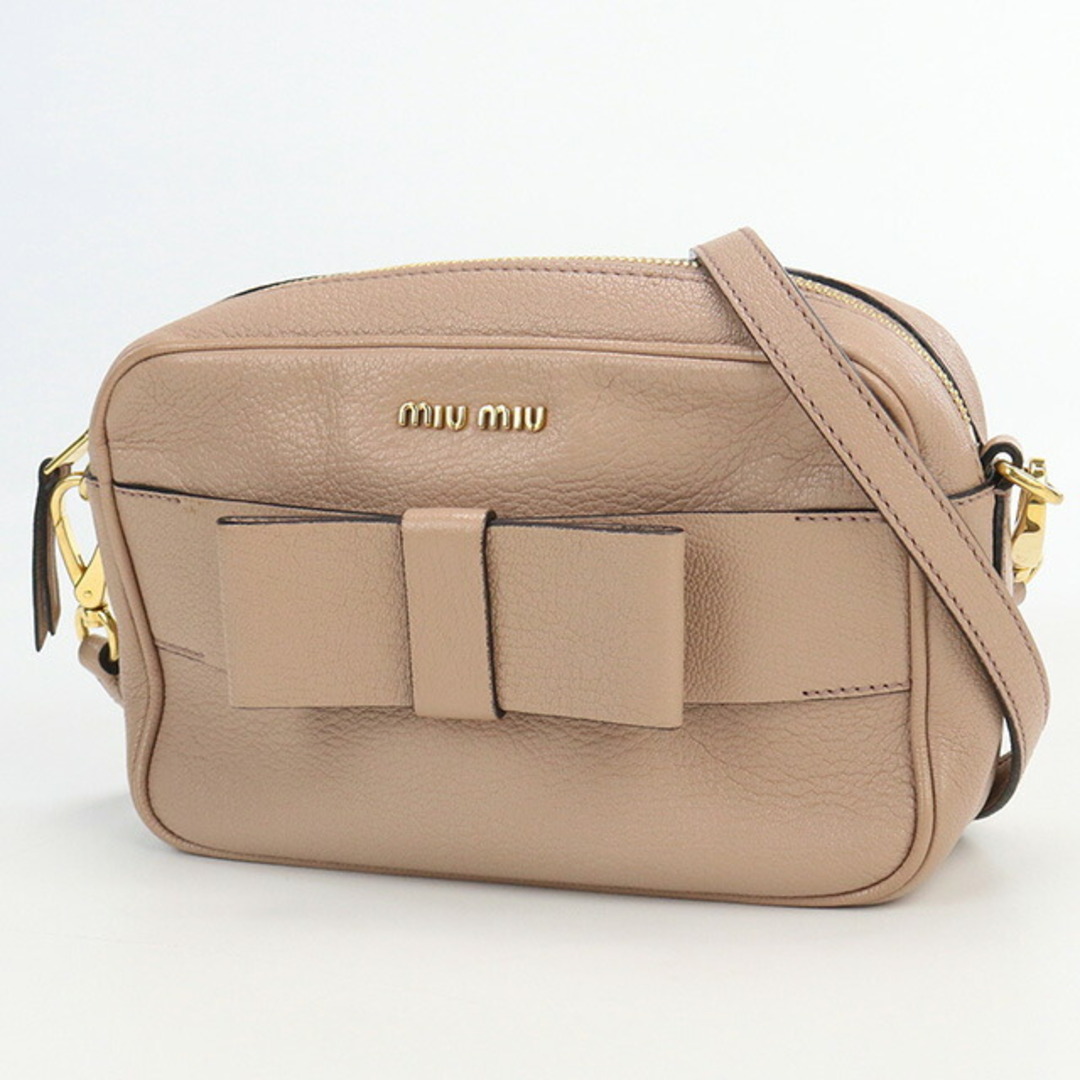 miumiu(ミュウミュウ)のミュウミュウ MIUMIU 斜め掛け ショルダーバッグ レディース 5BH081 3R7 F0770 マドラス ショルダーバッグ レディースのバッグ(ショルダーバッグ)の商品写真