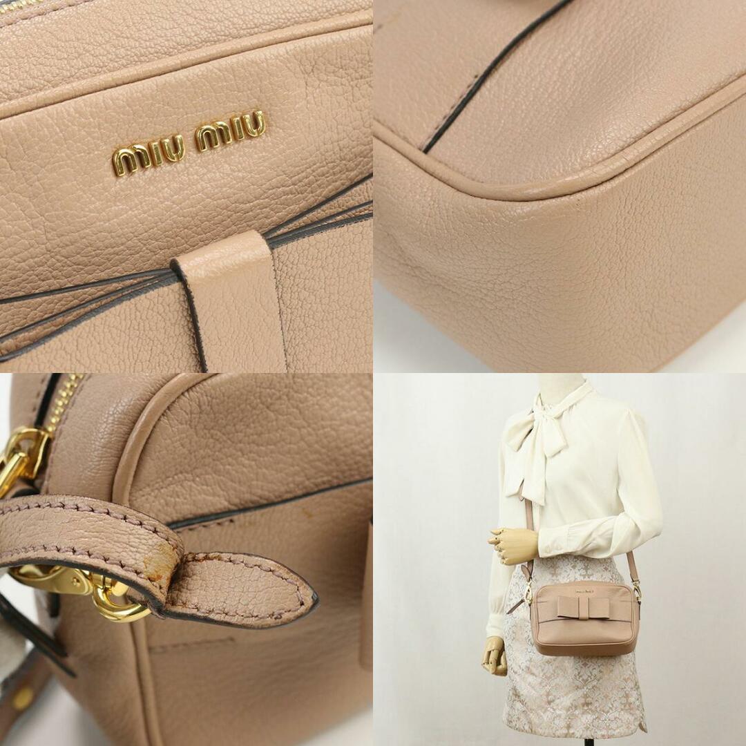 miumiu(ミュウミュウ)のミュウミュウ MIUMIU 斜め掛け ショルダーバッグ レディース 5BH081 3R7 F0770 マドラス ショルダーバッグ レディースのバッグ(ショルダーバッグ)の商品写真