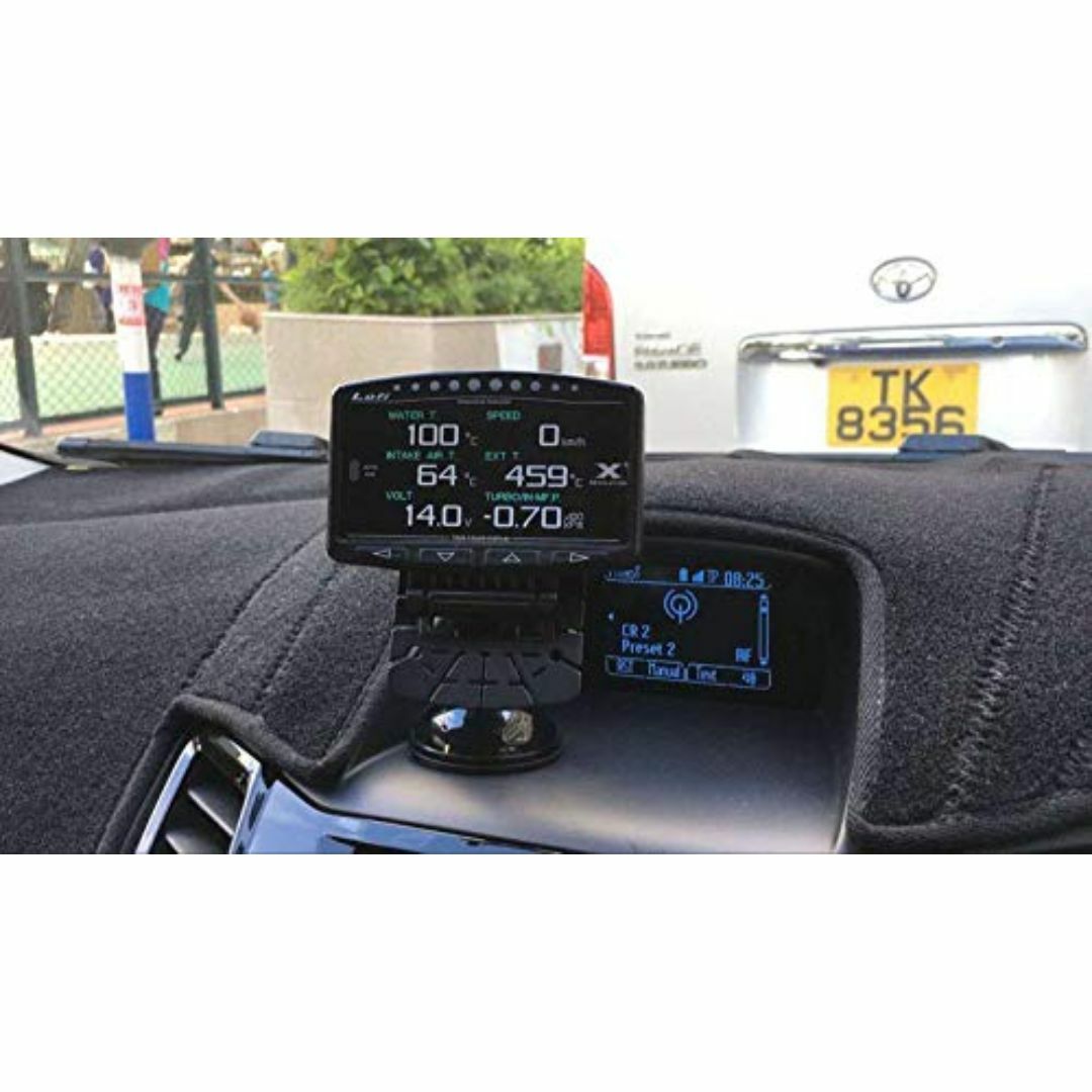 【スタイル:LUFIメーターのみ】LUFI X1 英語版 OBD 車HUDヘッド その他のその他(その他)の商品写真