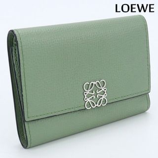 ロエベ(LOEWE)のロエベ LOEWE 三折財布小銭入付き レディース C821S3301 アナグラム バーティカルウォレットスモール(財布)