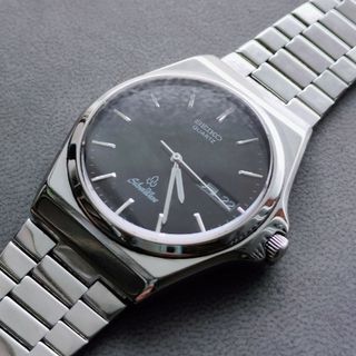 セイコー(SEIKO)の(希少品) セイコーシルバーウェーブ　電池新品　美品(腕時計(アナログ))