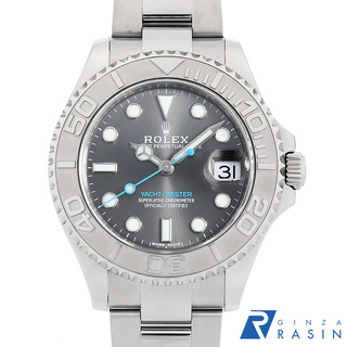 ロレックス(ROLEX)のロレックス ヨットマスター ロレジウム 268622 スレート (ダークロジウム/グレー)  ランダム番 ボーイズ(ユニセックス) 中古 腕時計(腕時計(アナログ))