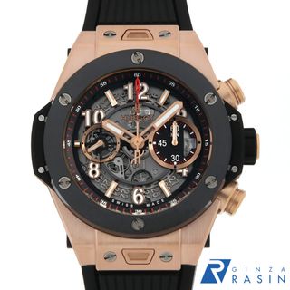 HUBLOT - ウブロ ビッグバン ウニコ キングゴールド セラミック 411.OM.1180.RX メンズ 中古 腕時計