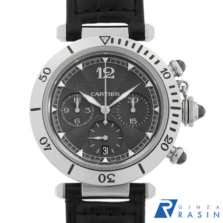 カルティエ(Cartier)のカルティエ パシャ N950 クロノグラフ W3105155 メンズ 中古 腕時計(腕時計(アナログ))