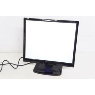 【中古】グリーンハウス 19型スクエア液晶ディスプレイ GH-AAG193SDLB(ディスプレイ)