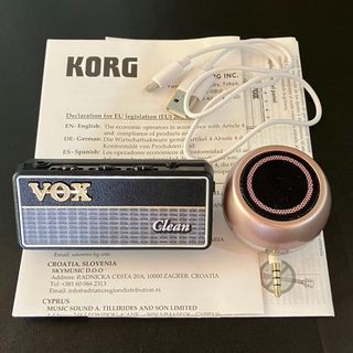 ヴォックス(VOX)のVOX amPlug 2 アンプラグ Clean プラグインスピーカー(ギターアンプ)