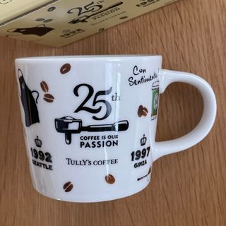 タリーズコーヒー(TULLY'S COFFEE)のタリーズ 25th アニバーサリーマグ(グラス/カップ)