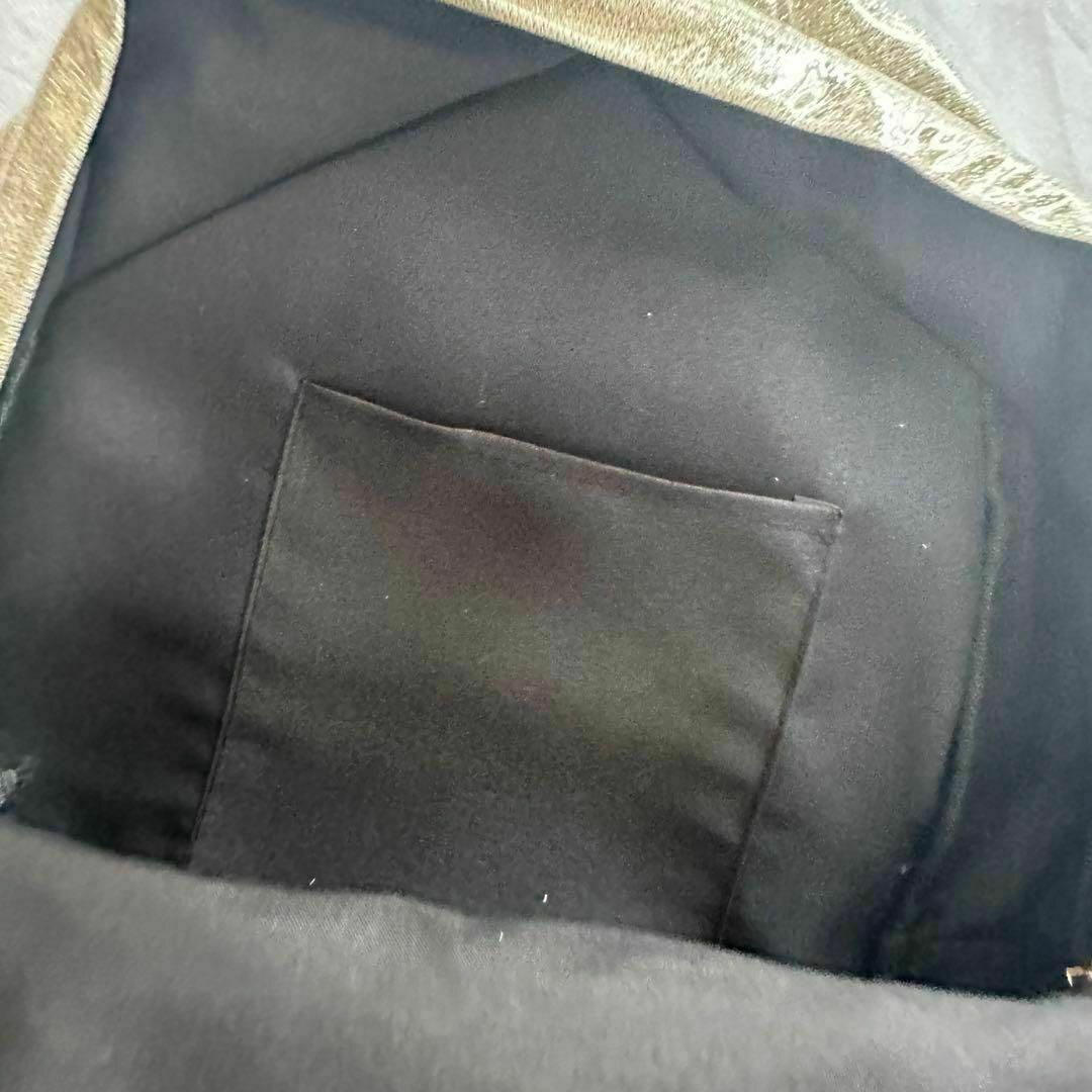 防水バック　リュック　ゴールド　ベージュ　ラメ　キッズ　男女兼用　シンプル レディースのバッグ(リュック/バックパック)の商品写真