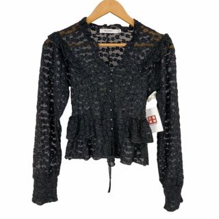 マウジー(moussy)のmoussy(マウジー) RUFFLE LACY CUT レディース トップス(シャツ/ブラウス(長袖/七分))