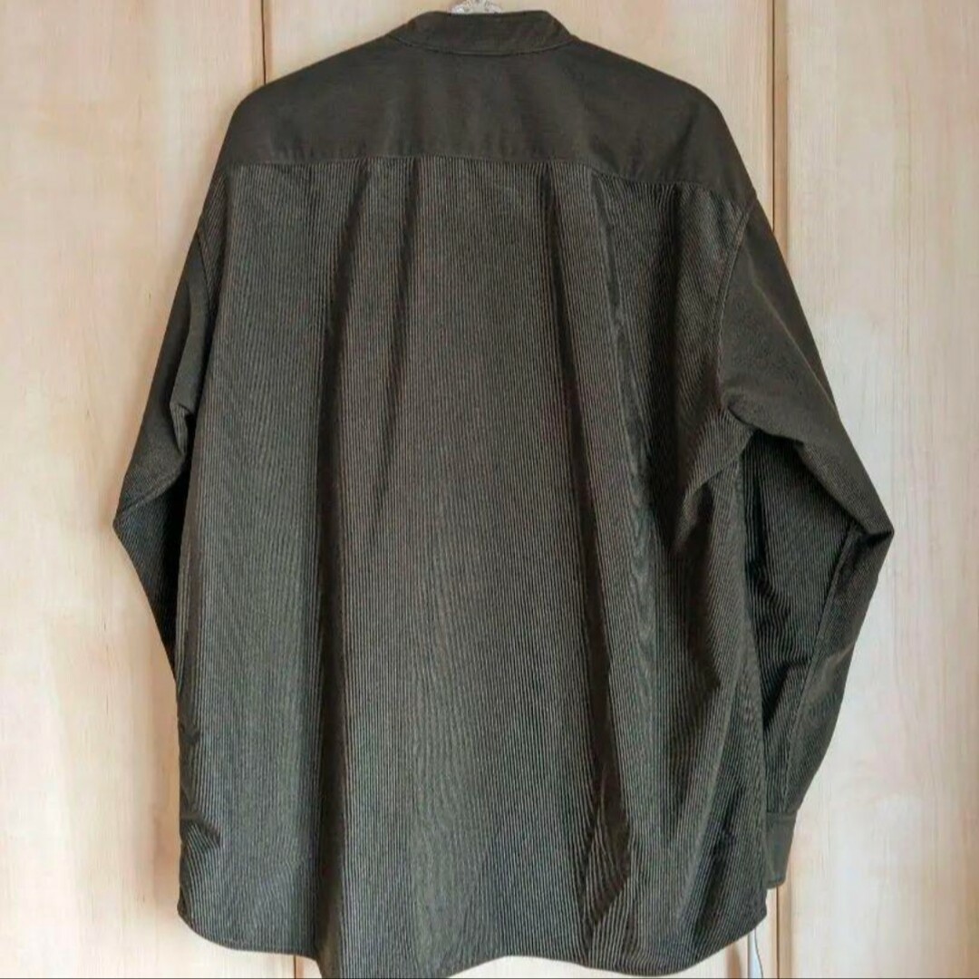 WORKMAN(ワークマン)のFieldCore  バンドカラーシャツ  コーデュロイ  L  ワークマン メンズのトップス(シャツ)の商品写真