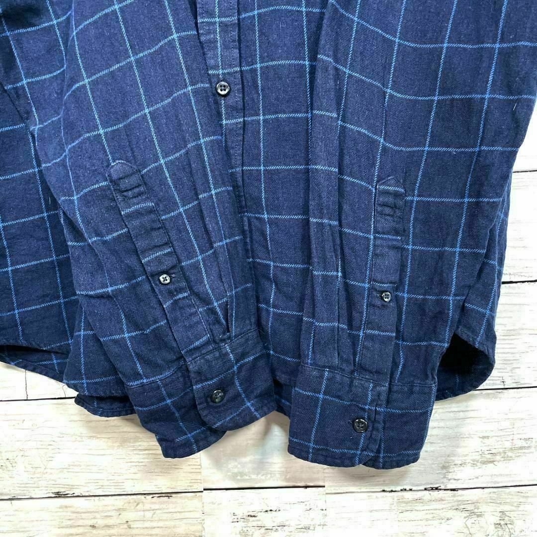 J.Crew(ジェイクルー)の9V US古着 J.CREW ネルシャツ BD長袖シャツ 胸ポケットメンズ古着 メンズのトップス(シャツ)の商品写真