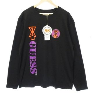 ゲス(GUESS)のゲス GUESSx88RISING Tシャツ 長袖 ロンT コットン S 黒(Tシャツ/カットソー(七分/長袖))